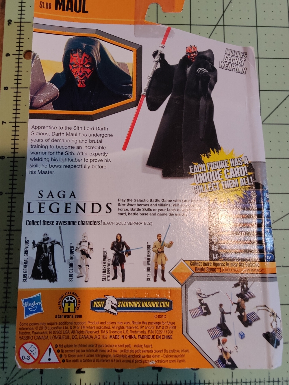Star Wars Darth Maul Action Figure - Picture 5 of 9